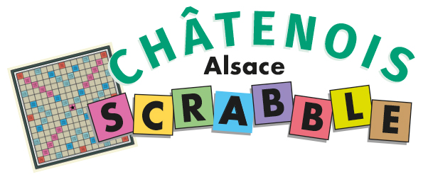 Châtenois Alsace Scrabble Logo